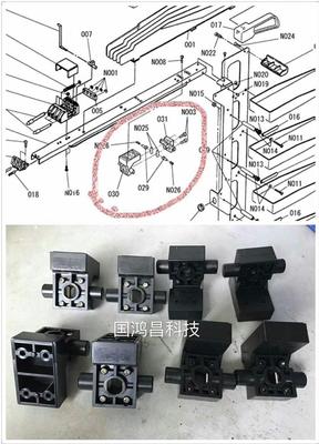 Panasonic 1020729009 /1020729010 Complete set of CORE SET snap components